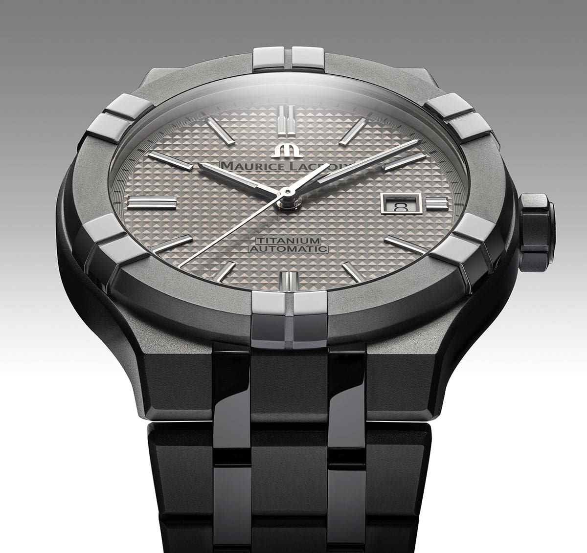 Maurice Lacroix Aikon Titanium Collection automatic sivi